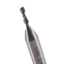 2mm x 6mm Inch HSS-AL Straight Shank 2 Flutes End Mill Cutter 5pcs