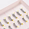 New 10 pairs/lot Half/ Mini /Corner Winged False eyelashes Cute eye lashes  FT