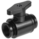G1/4 Vent Valve Aluminum Handle Double Inner Teeth Water Ball Valve Waterwa