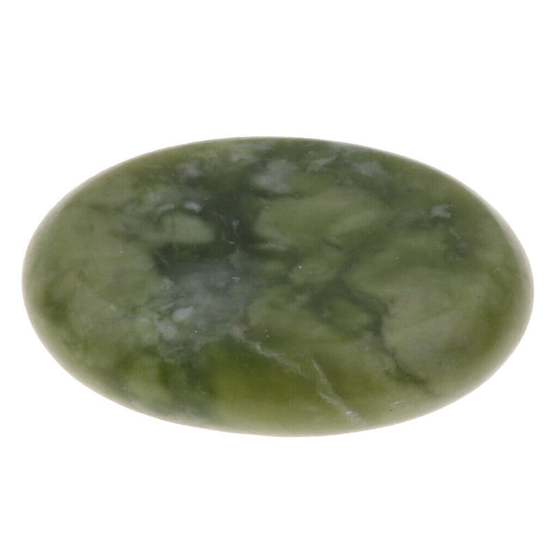 Natural Jade Green Hot Massage Stone Arms Legs Salon Beauty Spa Massage