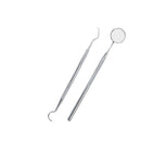 3pcs Dental Instrument Mouth Mirror Tweezers Probe Dental Mirror Tool Useful hfd