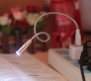 New USB LED Gooseneck Table Lamp Laptop Keyboard/Bendable Night Light