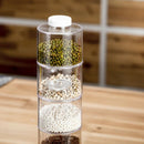 6Pcs/Set Spice Jar Pepper Shaker Box Spice Tower Herb & Spice Tools Transpa