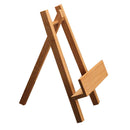 Bamboo Display Stand, Pure Solid Wood Easel Plate Display Photo Holder Stand