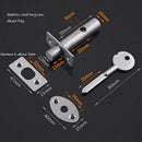Fire Door Stainless Steel Hidden Tubewell Key Mortise Lock with Long CoreB Hn