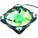 15 Lights LED PC Computer Chassis Fan Case Heatsink Cooler Cooling Fan DC