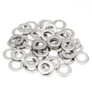 M2 Stainless Steel Flat Washers Spacers Fastener DIN125 200 PCS