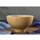 Solid Wooden Rice Soup Dinnerware Bowl Snacks Salad Bowl Kids Tableware