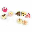 8x Bakery Kitchen Food Cake Donuts Cupcake For 1/12 Dollhous Gift S4D4 Mini C6L9