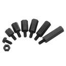 180pcs/set M3 Nylon Standoff Spacer Column for Communication Fixed Screws A