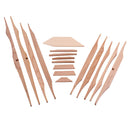 17pcs Spruce Brace Wood Kit For 41'' Acoustic/Folk Guitar Luthier DIY Part