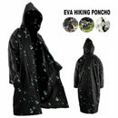 Outerwear Poncho EVA Rain Coat Waterproof Raincoat Hooded Jacket for Outdoors