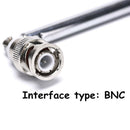 765mm Telescopic Antenna Q9 BNC Connector Portable FM Radio Scanner VHF UHF  Hn
