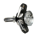 Triangle Three-Leg Transfer Head Camping Gas Bottle Screwgate Stove Adaptor