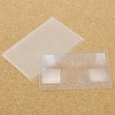 10x Magnifier Credit Card Fresnel Lens Magnifying Sheet Survival Fire Lighting l