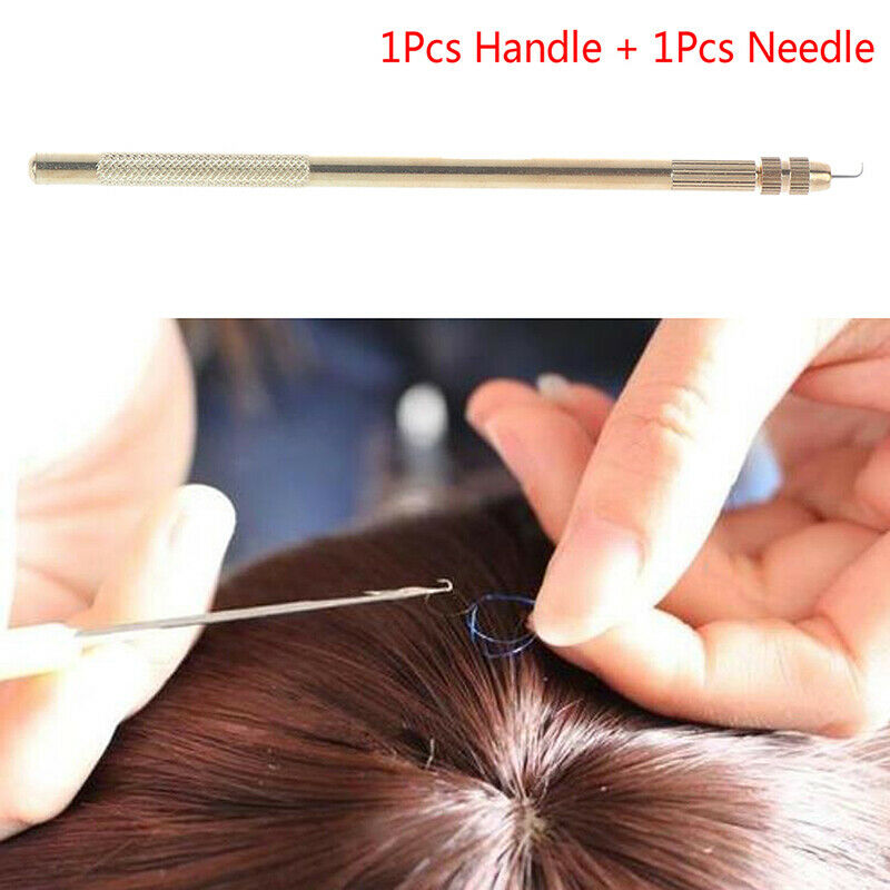 1 Set Hair Extension Tools Ventilating Holder And Ventilating Needles Lace W Bj