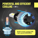 H7 8000LM 80W LED Headlight Kit Bulbs Low Beam High Power 6000K White ME