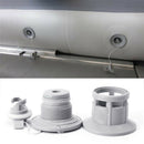 6 Holes Inflatable Boat Raft Boating Drifting Canoe Air Valve Adapter Cap
