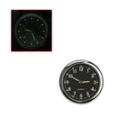 Pocket Mini Quartz Analog Watch Stick-On Clock Fit Car Boat Bike Motorcycle Top