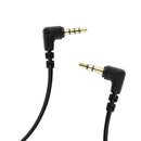 3.5mm TRRS to TRS Audio Cable Connector Wire 28cm/0.91ft for Mobile Phones