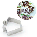 14pcs Stainless Steel Christmas Molds Mould Biscuit Cutting Baking Tools
