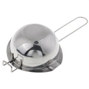 5Pcs Stainless Steel Wax Melting Pot Double Boiler & Long Handle Spoon