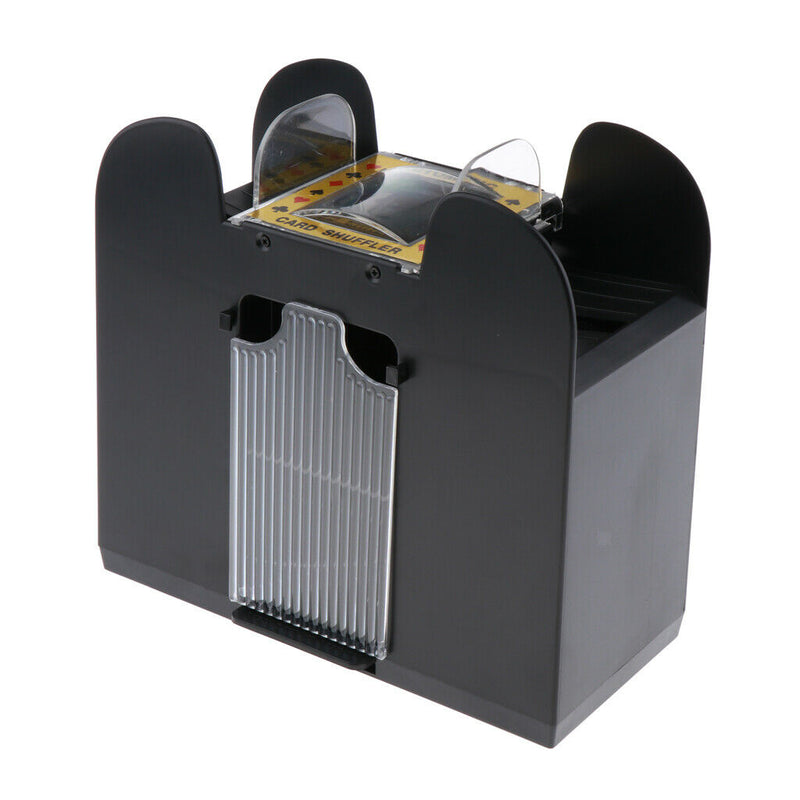 6 Deck Card Shuffler Casino Dealer Travel Machine Dispenser Automatic Six Deck