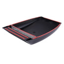 Universal Car Air Flow Intake Scoop Turbo Bonnet Vent Cover Hood Black