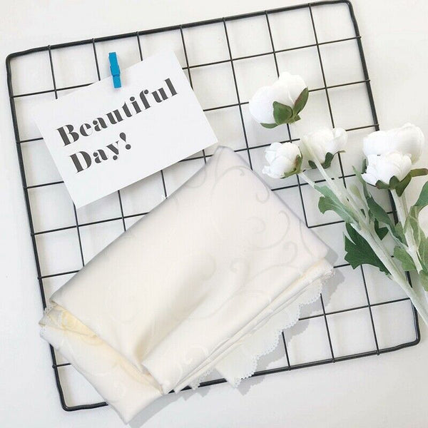 1.8M Round Tablecloth Cover Protector Kitchen Home Wedding Banquet Party Be N3C5