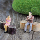 Fish Tank Small Ornaments Wooden Pile Pier