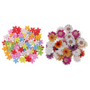 150x Daisy Flower Wood Decorative Buttons Scrapbooking Embellishment 15 25mm
