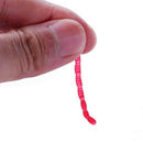 Fishing Lures Vivid Sea Red Earthworm Lures Soft Worm Crankbait Artificial New