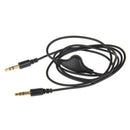 3.5mm male to male jack cable with volume control (1M) for at home or in th