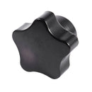 M6 Female Thread 32mm Star Shaped Head Clamping Nuts Knob 10 Pcs V5L4