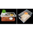 4 Pack Pet Reptile Lizard Gecko Spiders Dish Feeder, Anti Escape Food Bowl