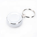 Heavy Duty Retractable Key Reel  Recoil Cord Key Ring Pull Chain Belt Clip N_