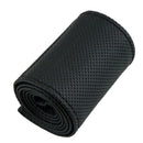 Diy Car Truck Leather Steering Wheel Cover With Needles And Thread Black