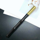 Matte Golden Classic Brass Reverse Bamboo Gift Rollerball Pen A4R2