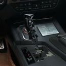 Universal Black Handle Manual Gear Stick Shift Knob Shifter Lever