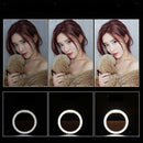 LED Ring Light Round Selfie Lamp For Live Show Taking Pictures Charging Type
