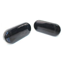 2PCS Dynamic L R Smoked LED Side Marker Lights Lens Fender For VW Bora Golf 4