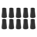 10x Anti-slip Trekking Pole Tip Protector PVC Climbing Walking Stick Cover