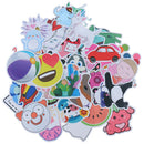 50X Cute Animals Stickers Skateboard Laptop Luggage Guitar Bike Car Decals OZ