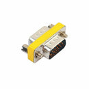 DB15 MINI Gender Changer adapter RS232 Com D-Sub to Male Female VGA plug co P5P6