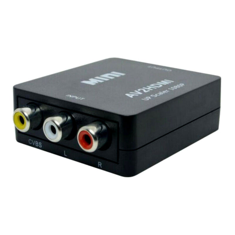 HDMI To AV, 1080P Full HD HDMI Converter, Video Audio AV To HDMI Adapter With