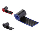 Blue Rear Bumper Protection Rubber Strip Anti-Scratch Door Sill Guard