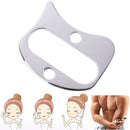 Stainless Steel Board Body Massage Tool Board Acupuncture Scraping Massage T  J_