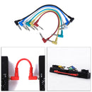 6Pieces Guitar Patch Cable for Electric Guitar Effect Pedal Electric Guitar
