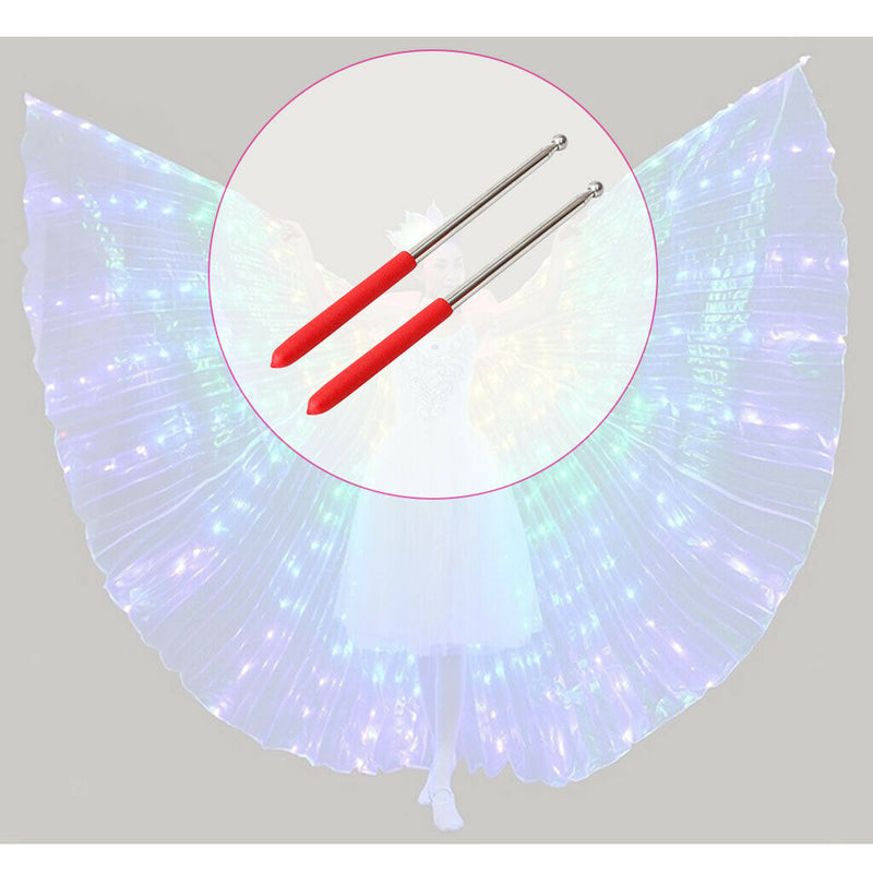 Belly Dance Costume Telescopic Sticks Belly Dance Isis Wing Telescopic Poles