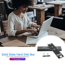 10Gbps M.2 NVME PCIe to USB3.1 GEN2 M Key SSD Enclosure (USB C-USB A)